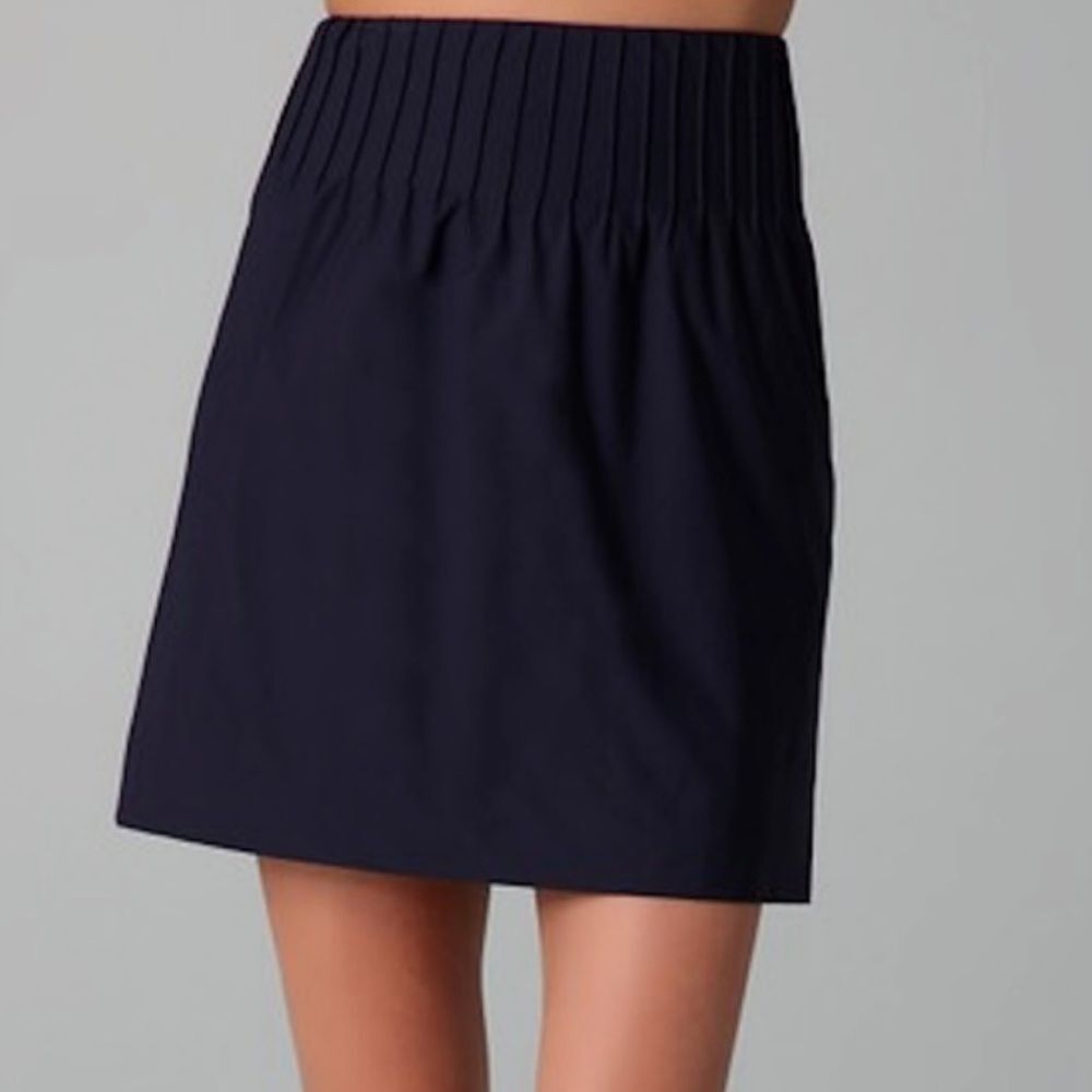 Diane von Furstenberg (DVF) Seira pintuck mini skirt size 4